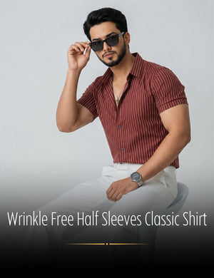 Wrinkle Free and Stitchless Shirt