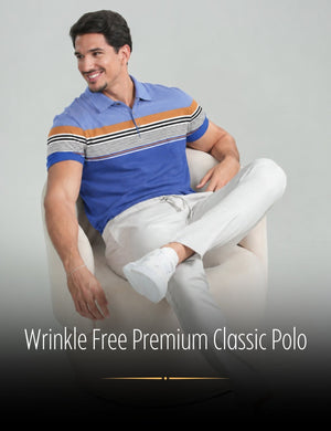 Wrinkle Free and Stitchless Polo