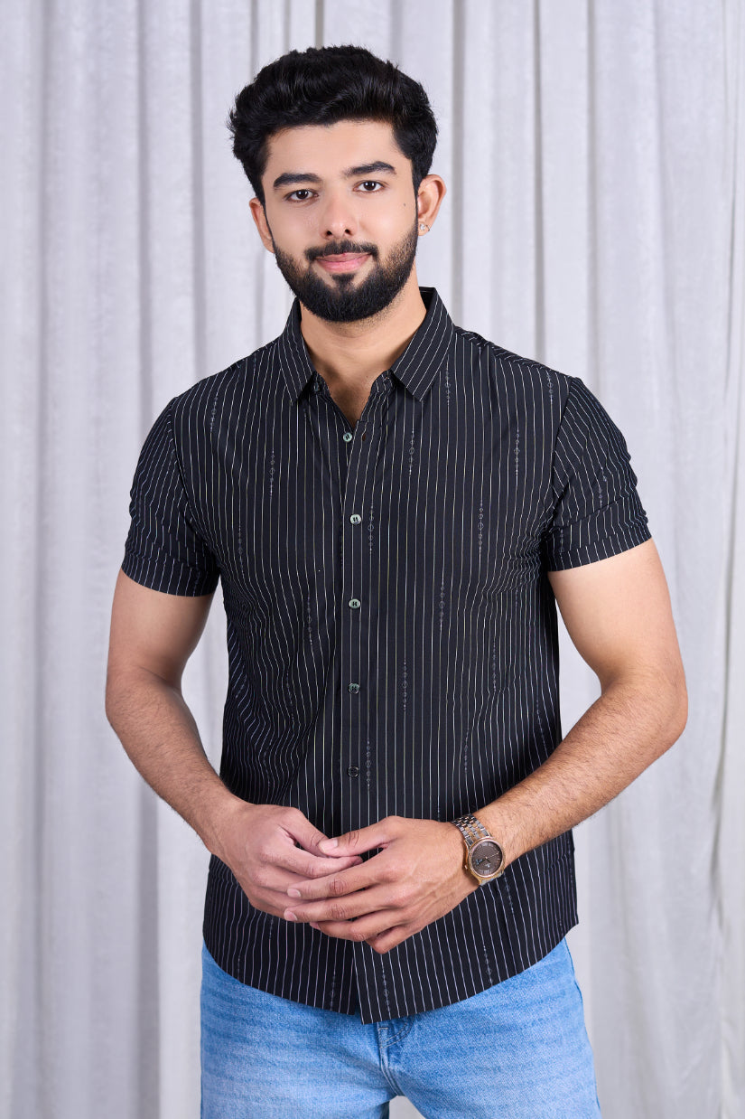 Class 112-88602 (Black Pinstripe)