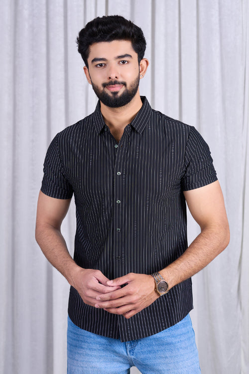 Class 112-88602 (Black Pinstripe)