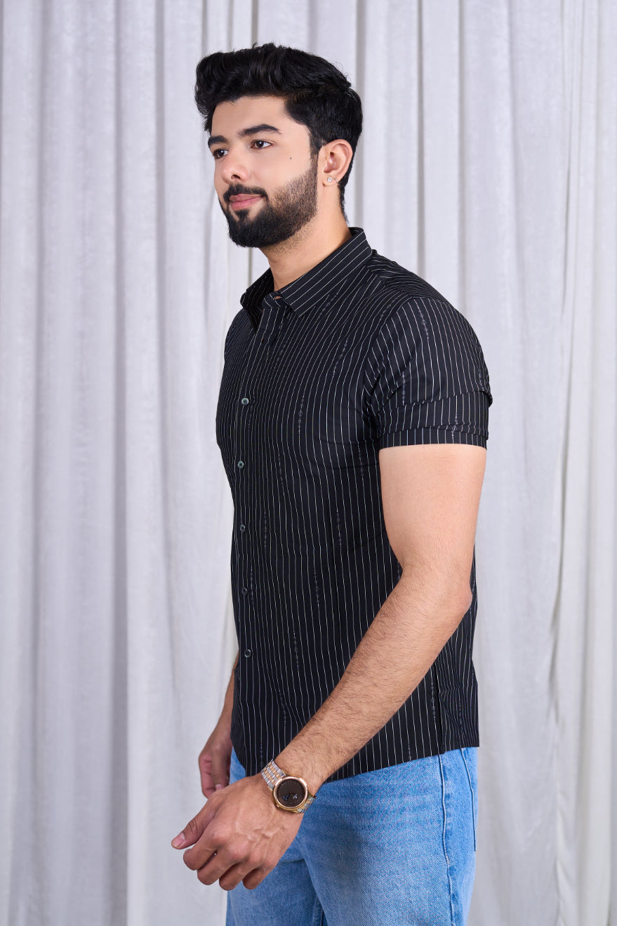 Class 112-88602 (Black Pinstripe)