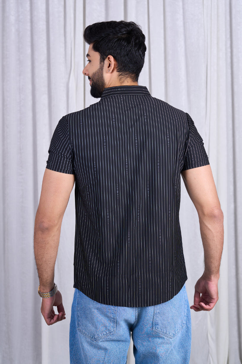 Class 112-88602 (Black Pinstripe)