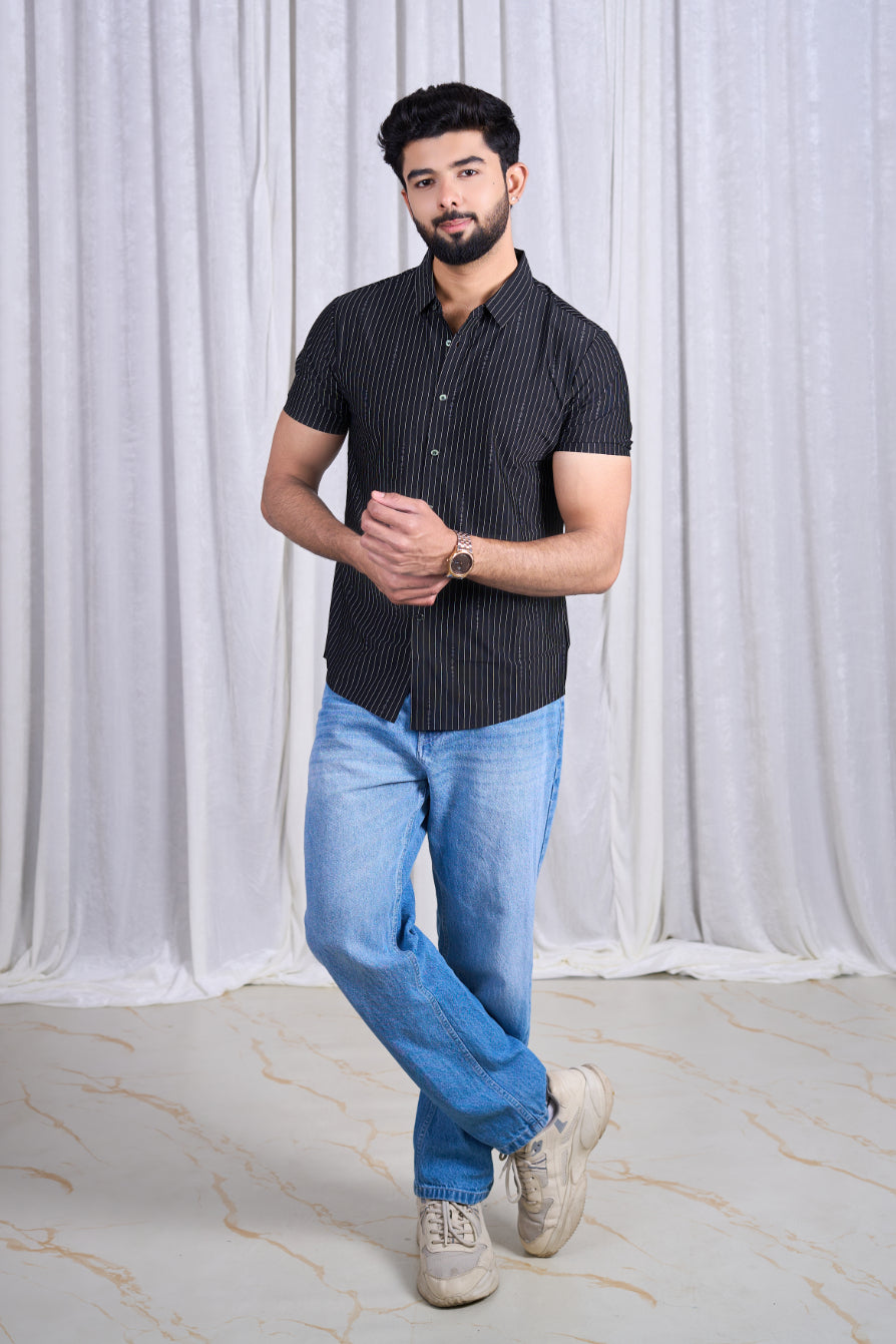 Class 112-88602 (Black Pinstripe)