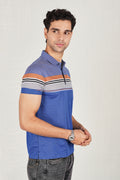 Navy Trendy Wrinkle Free Premium Classic Polo (Class 112-86302)