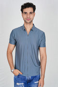 Collar T-shirt Cum Shirt (107-8803)
