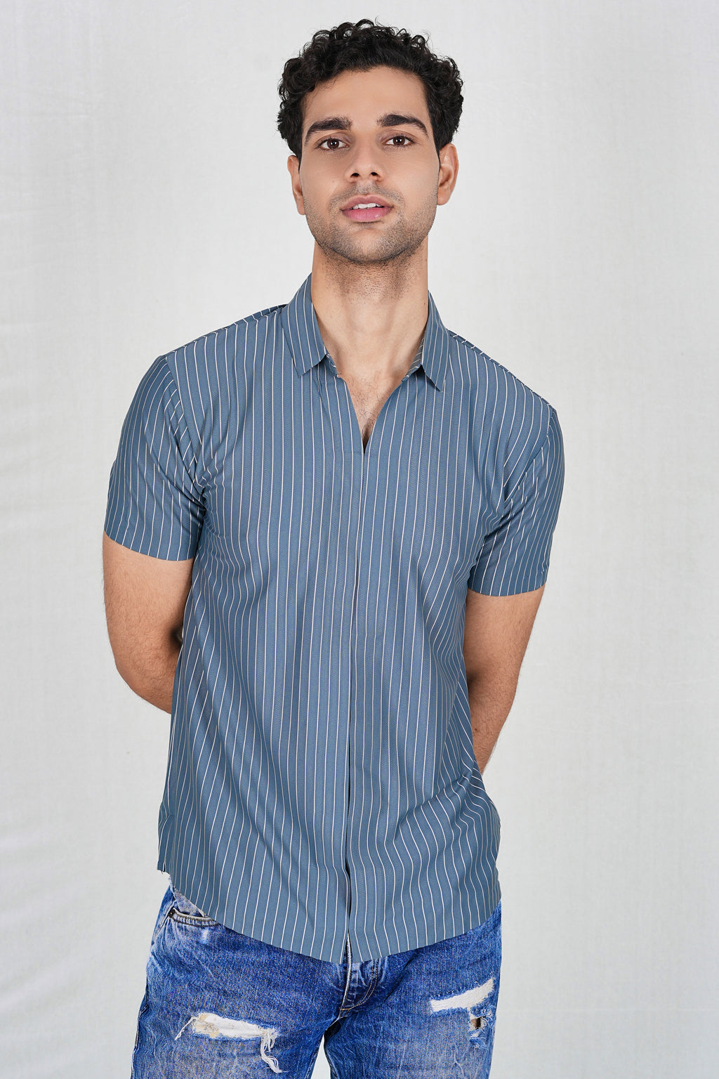 Collar T-shirt Cum Shirt (107-8803)