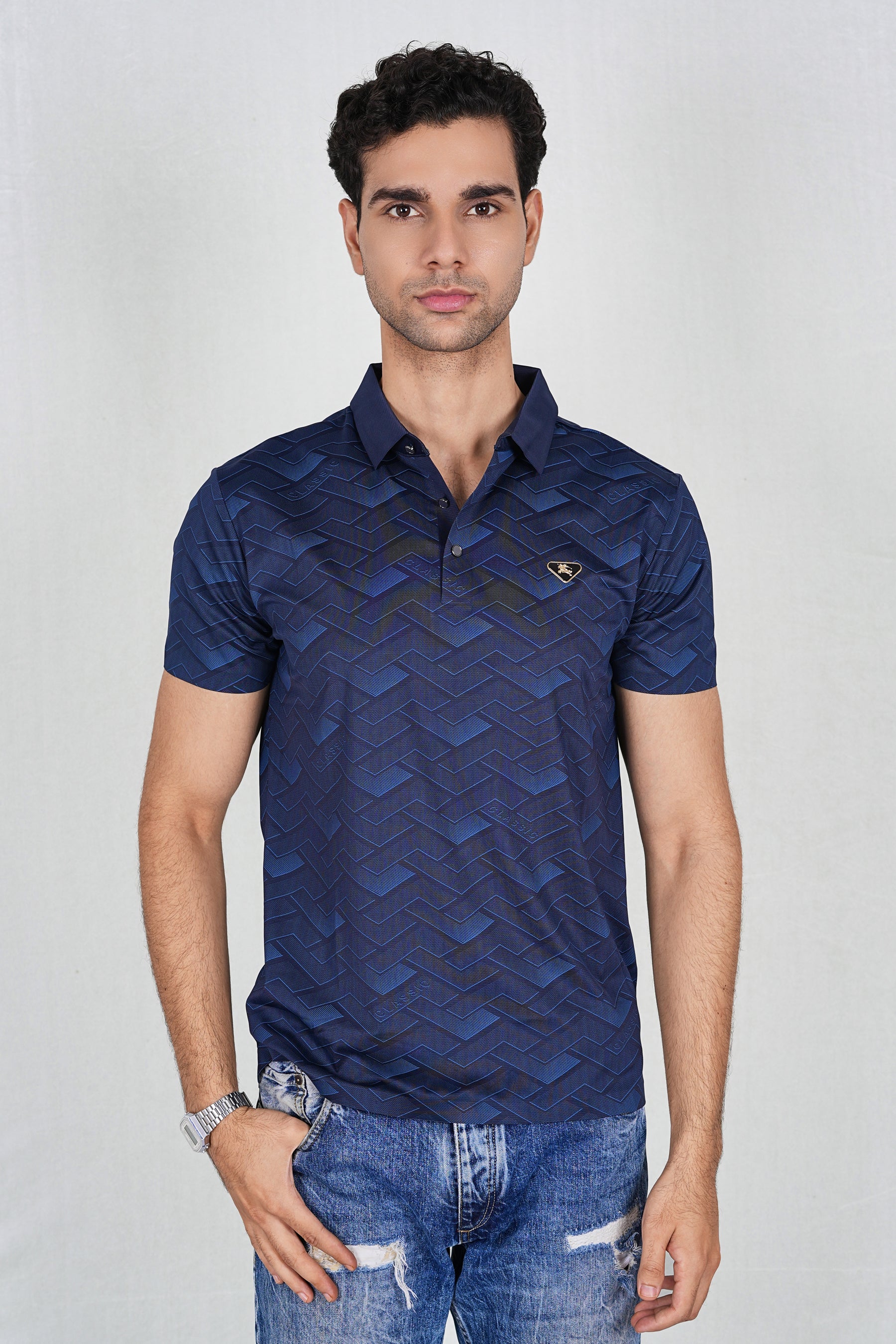 Green Classy Wrinkle Free Premium Polo(Class 105-2505)