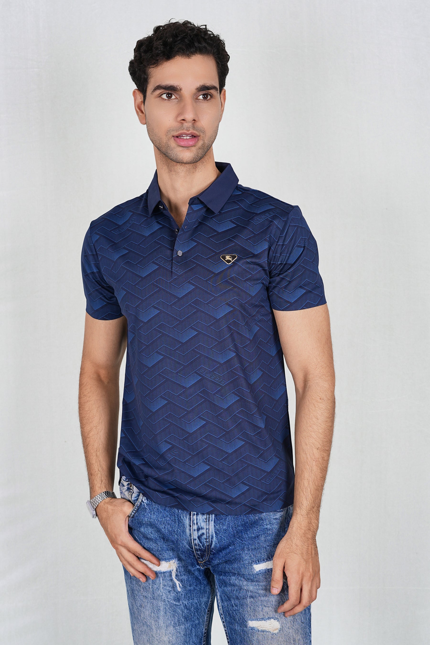 Green Classy Wrinkle Free Premium Polo(Class 105-2505)
