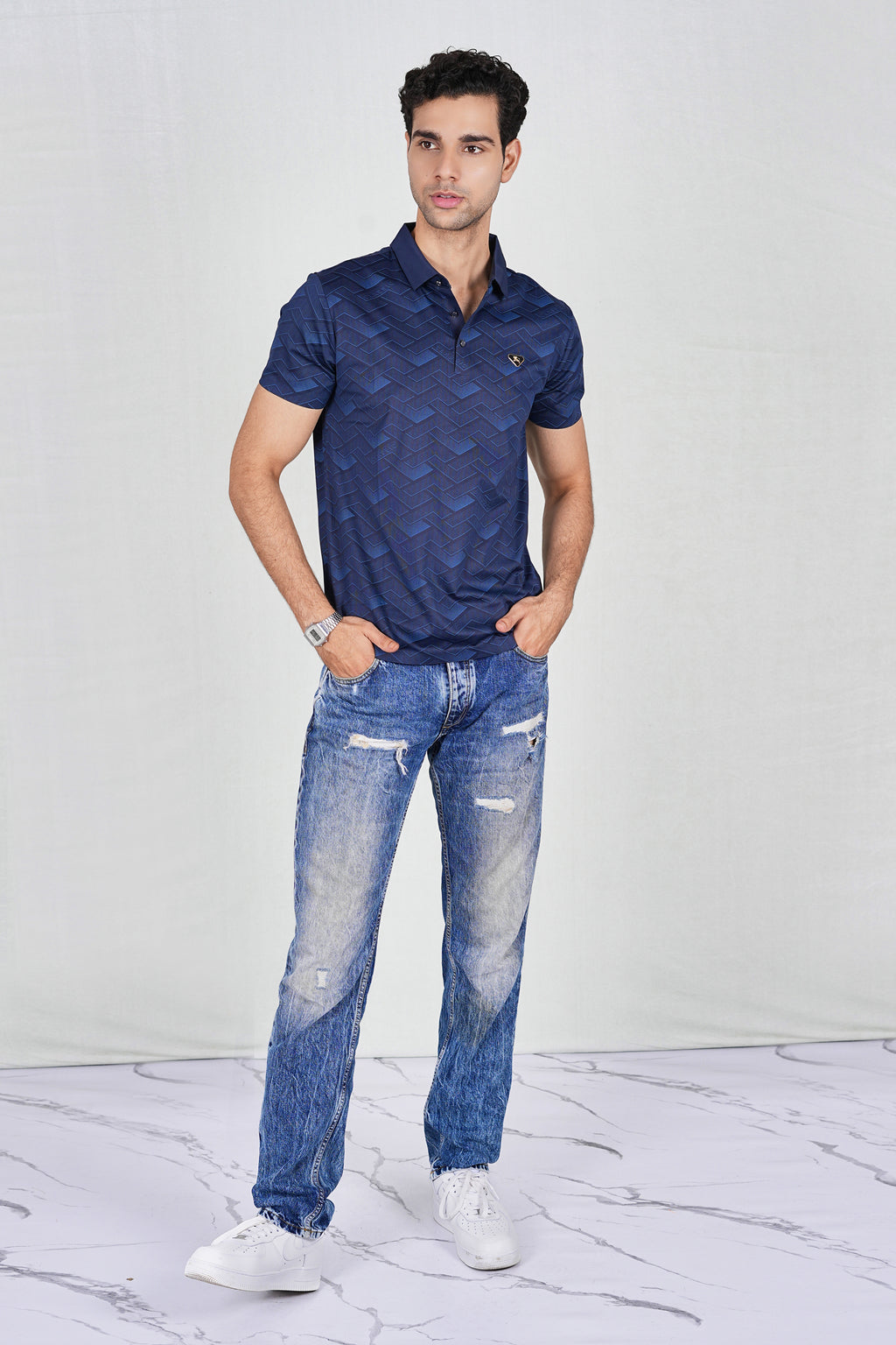 Green Classy Wrinkle Free Premium Polo(Class 105-2505)