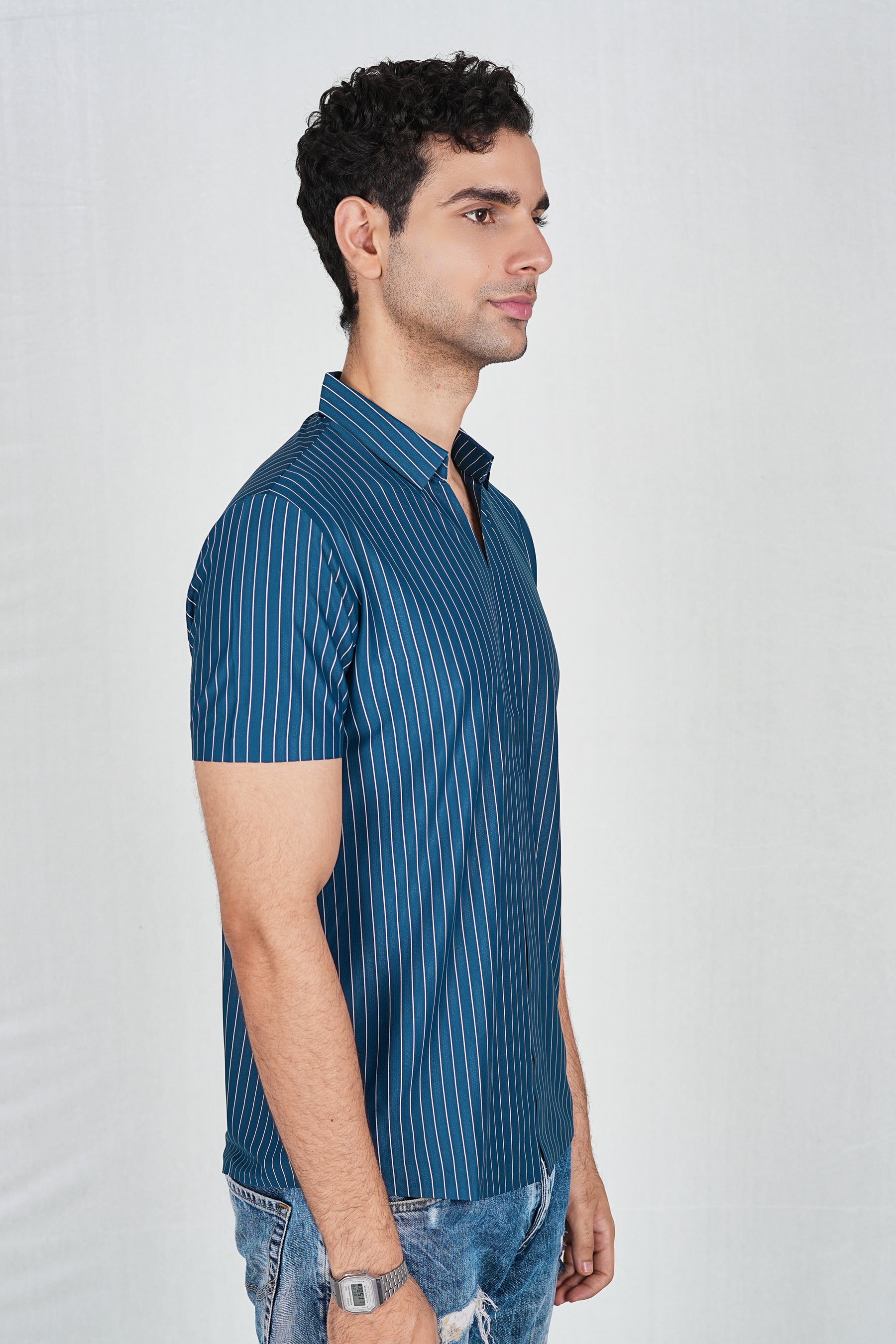 Collar T-Shirt Cum Shirt (107-8803)