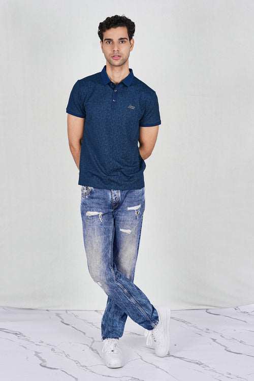 Green Trendy Wrinkle Free Classic Polo(104-537)