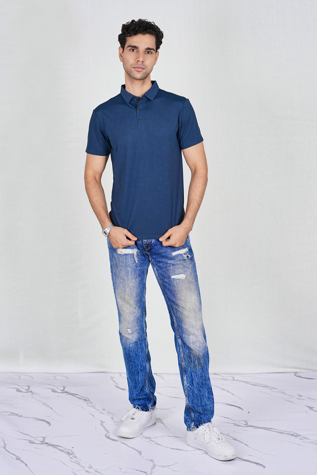 Green Wrinkle Free Premium Classic Polo (Class 109-182)