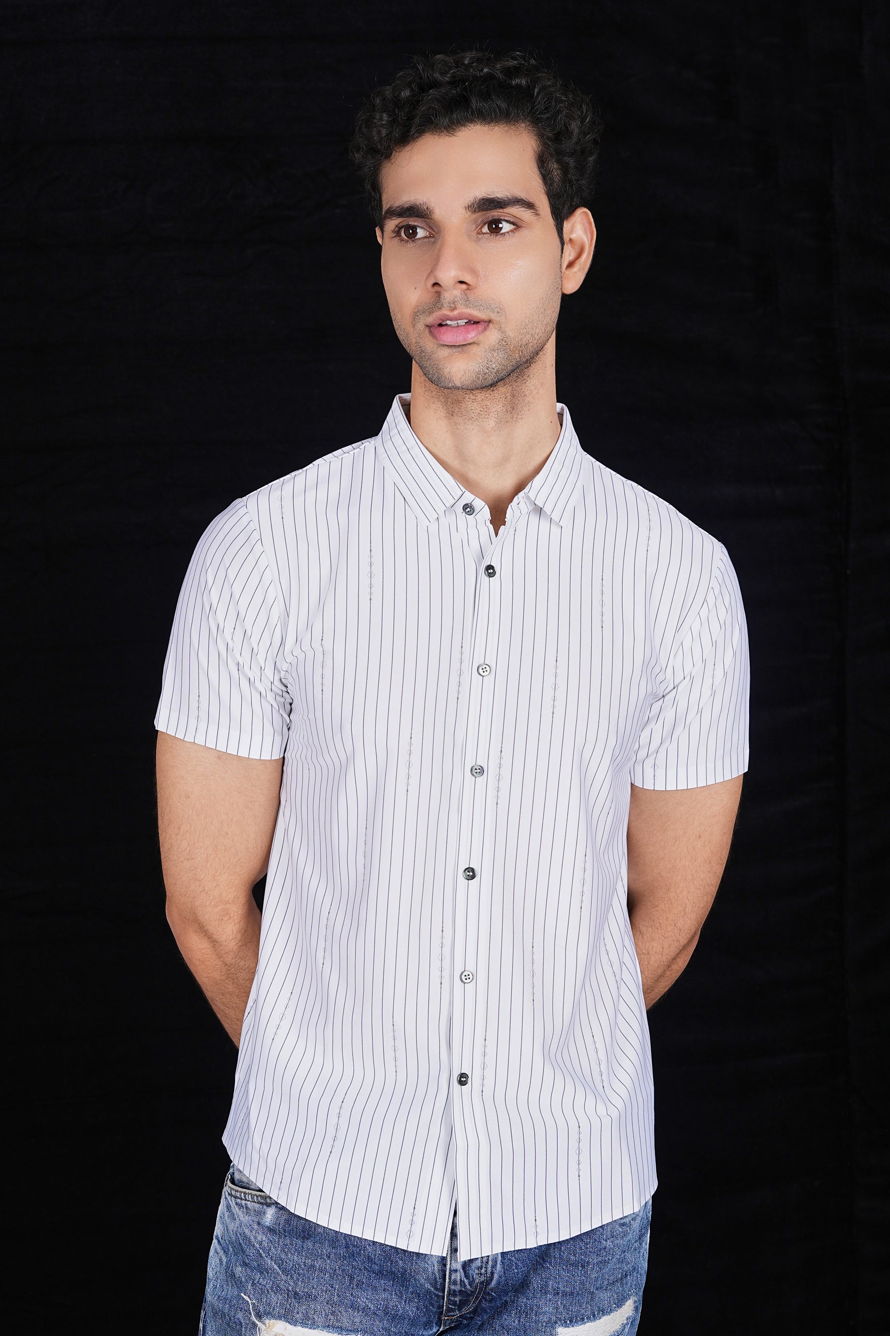 White New Wrinkle Free Premium Shirt (Class 112-88602)