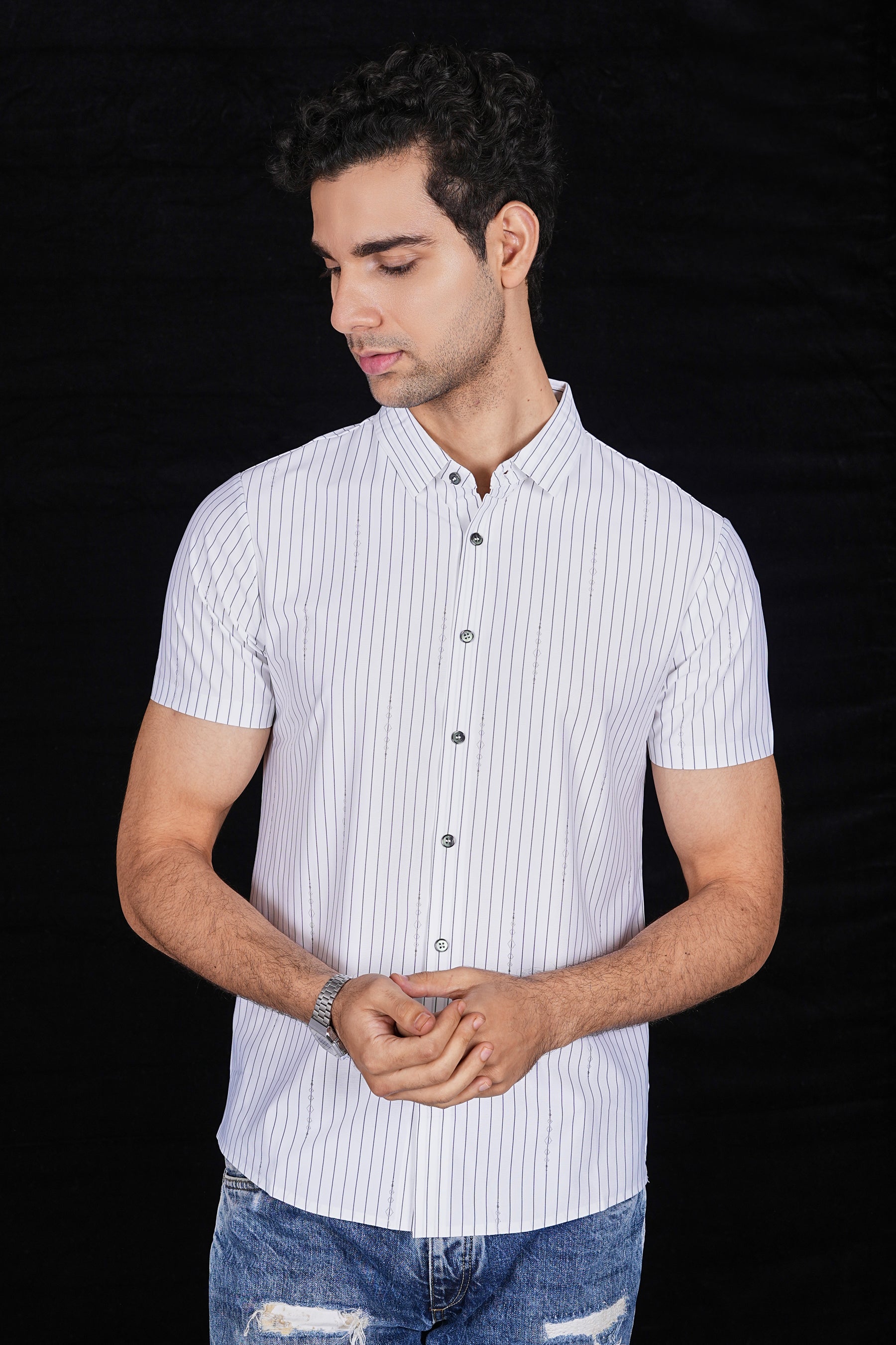 White New Wrinkle Free Premium Shirt (Class 112-88602)