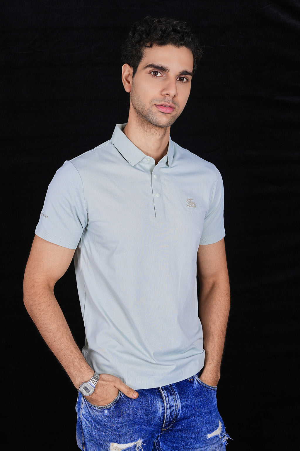 Pista Wrinkle Free Premium Classic Polo (Class 111-6878)