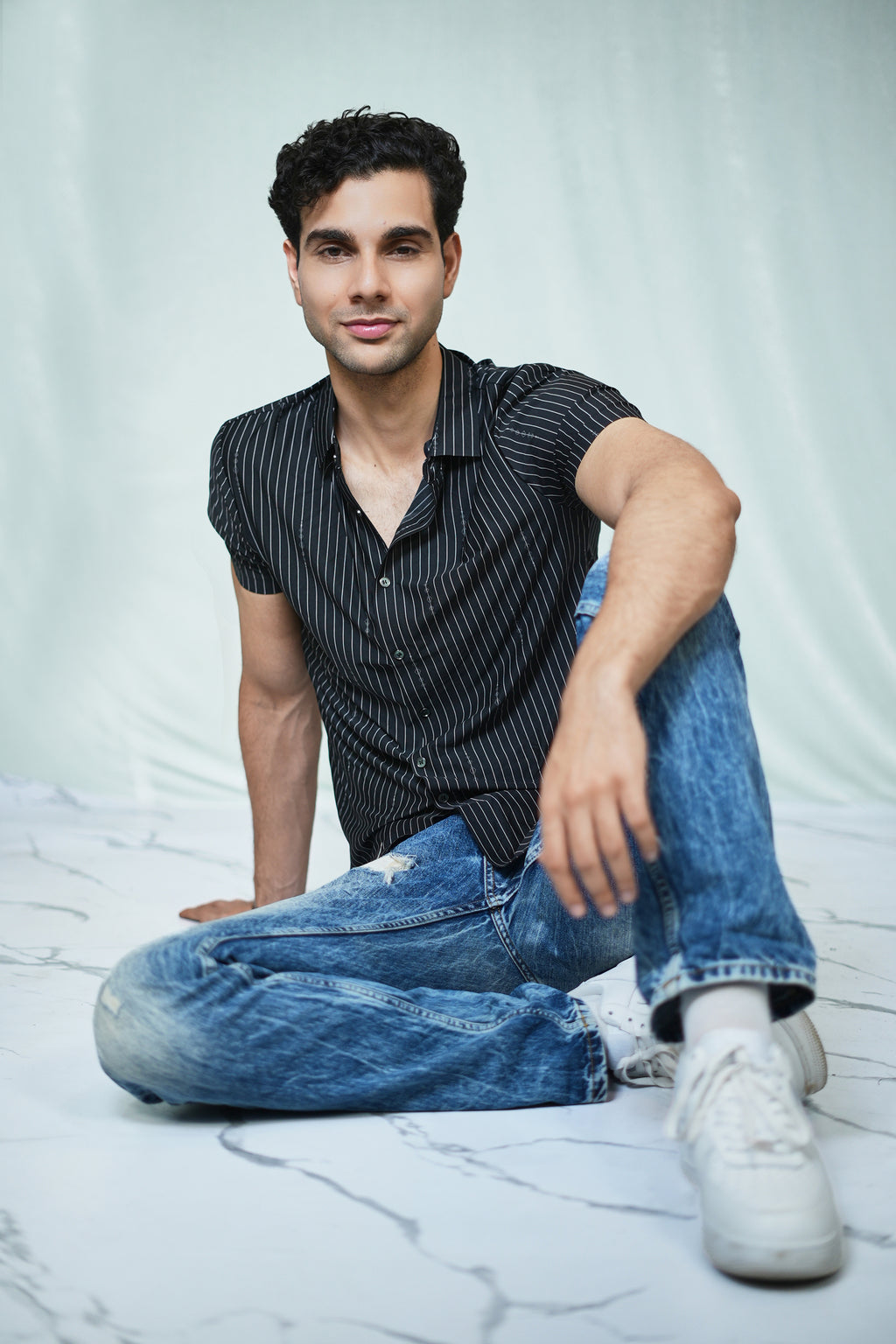 Black Wrinkle Free Premium Shirt (Class 112-86602)