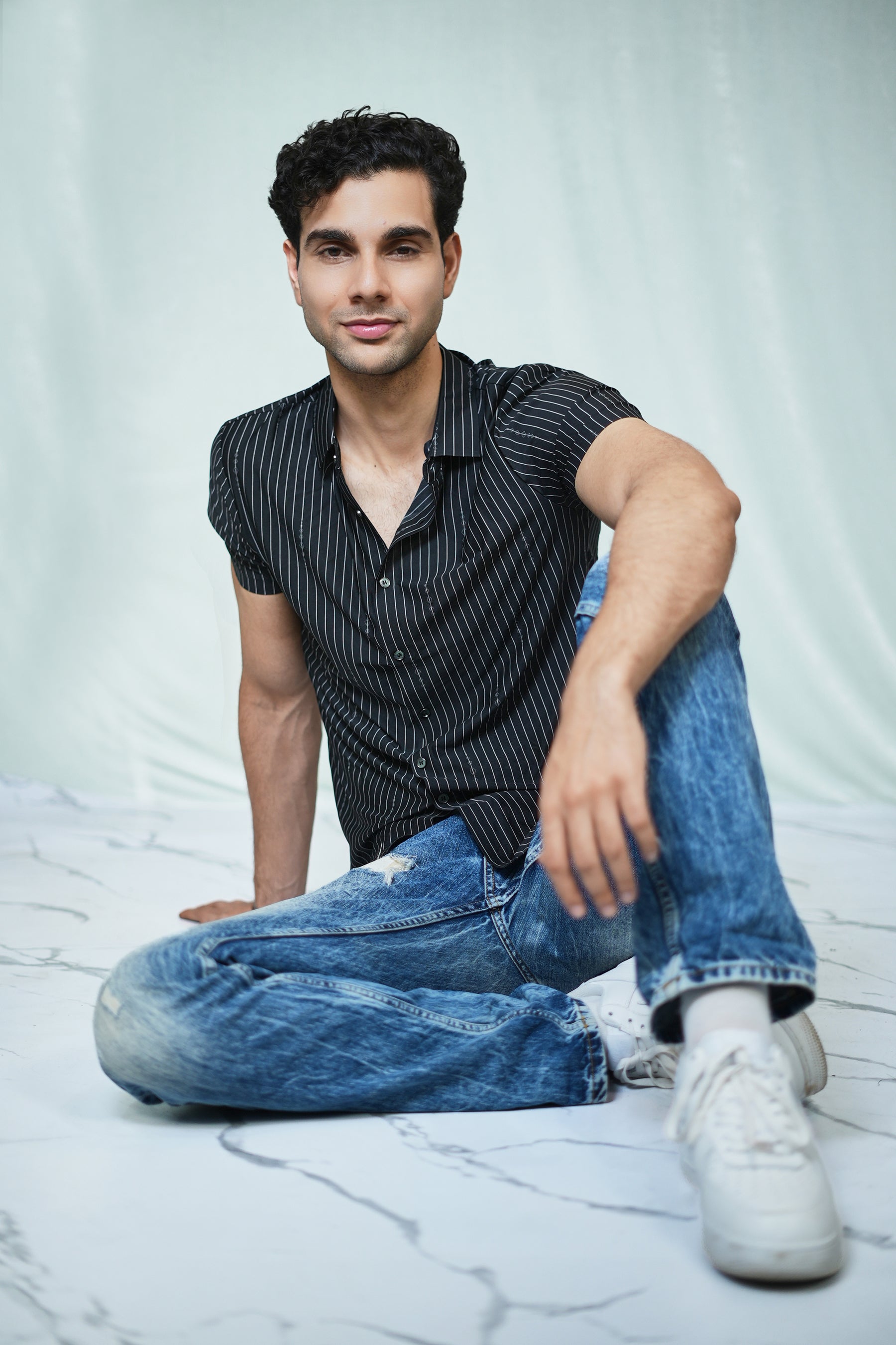 Black Wrinkle Free Premium Shirt (Class 112-86602)