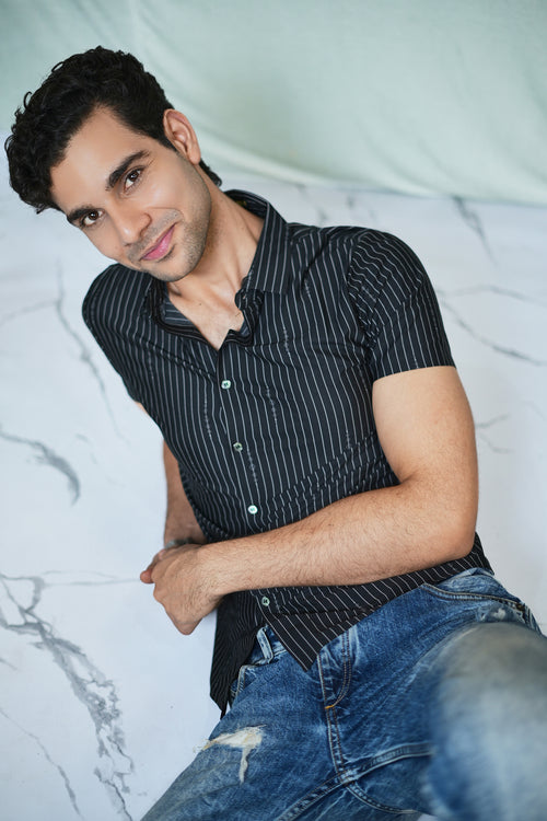 Black Wrinkle Free Premium Shirt (Class 112-86602)