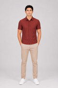 Collar T-Shirt Cum Shirt Red (107-8803)