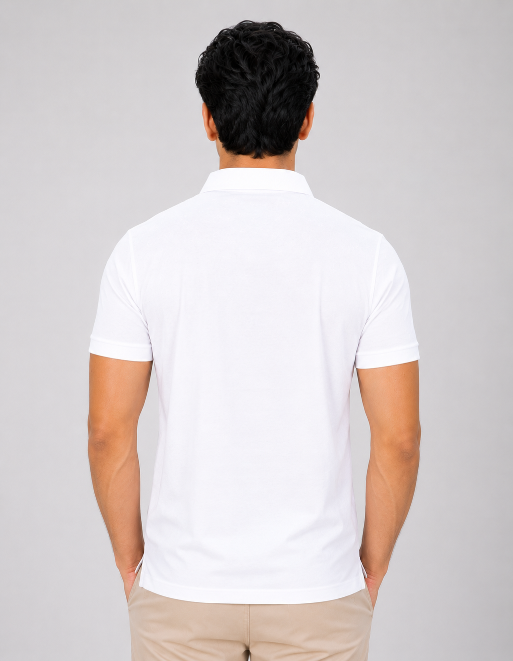 Monarch White Polo